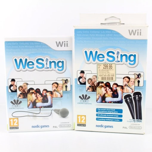 We Sing & Two Mic Pack (Nintendo Wii)