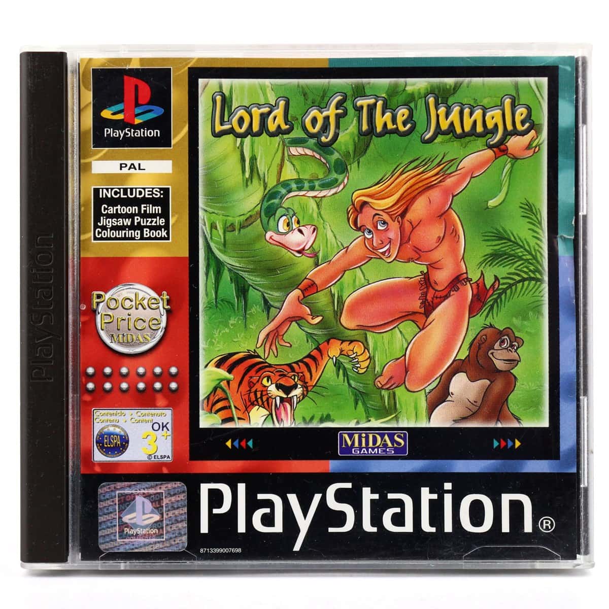 Lord of the Jungle (PS1) - WTS Retro - Køb spillet her
