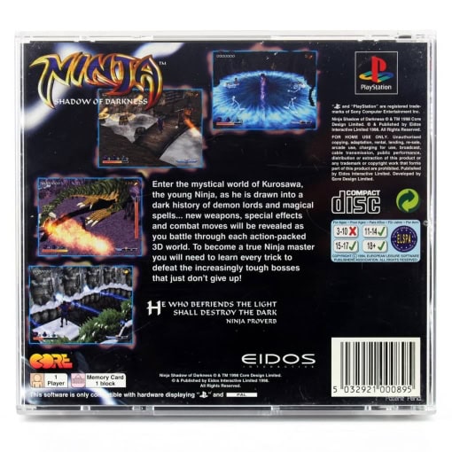 Ninja: Shadow of Darkness (PS1) - Image 2