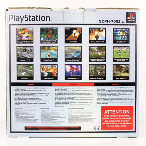 PlayStation 1 konsol (Boxed - SCPH-7002) - Image 2