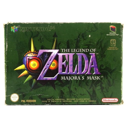 The Legend of Zelda: Majora's Mask (Nintendo 64 - Boxed)