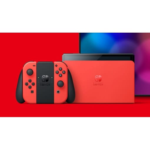 Nintendo Switch OLED Model Mario Red Edition - Image 3