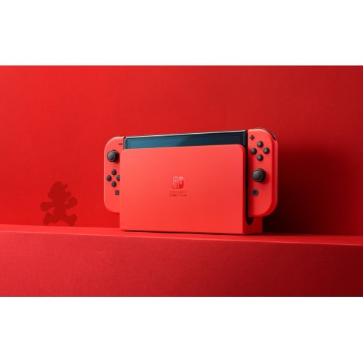 Nintendo Switch OLED Model Mario Red Edition - Image 8