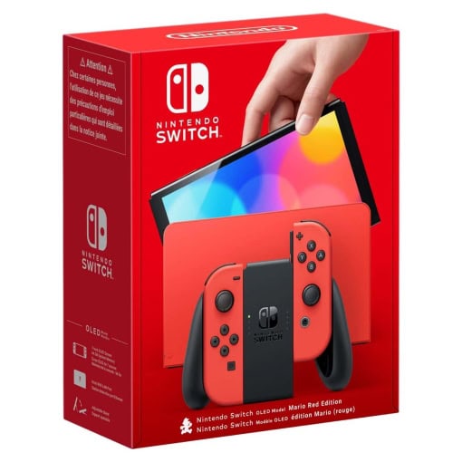 Nintendo Switch OLED Model Mario Red Edition