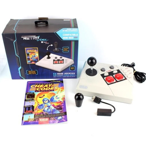 Edge Joystick + Cheat Code Book (NES Classic Mini) - Image 2