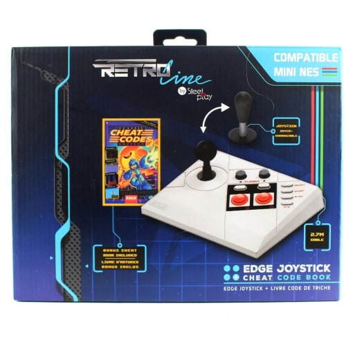 Edge Joystick + Cheat Code Book (NES Classic Mini)
