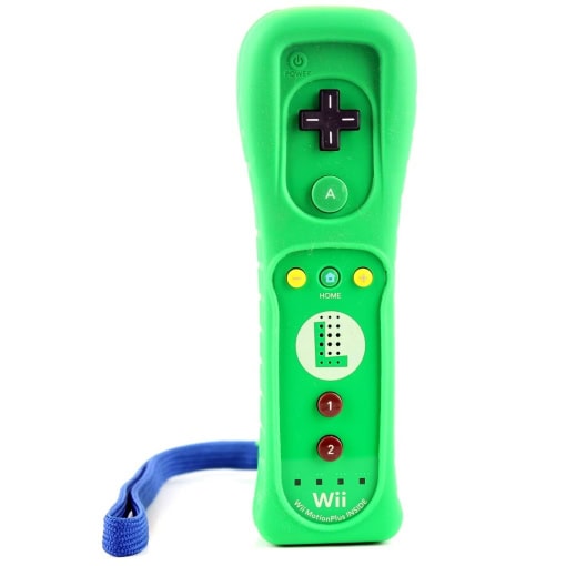 Nintendo Wii Remote Controller Luigi Edition med MotionPlus indbygget
