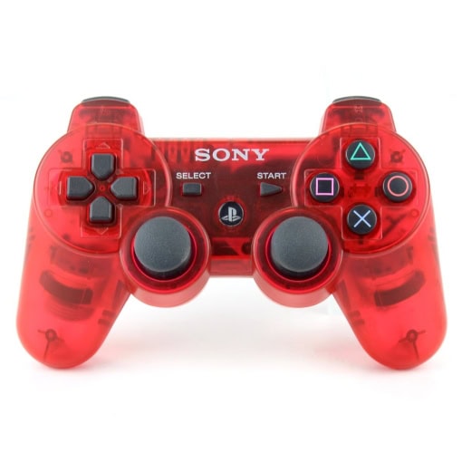 Sony DualShock 3 Sixaxis Controller til PS3 - Trådløs - Rød