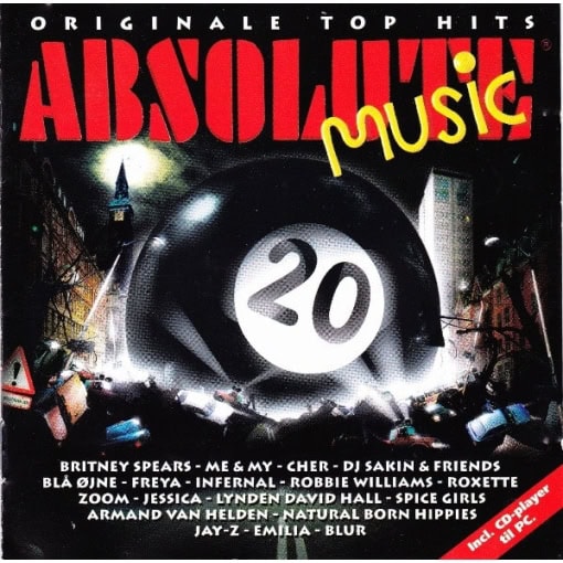 Absolute Music 20 (CD, 1999)