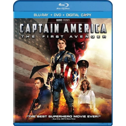 Captain America: The First Avenger (Blu-Ray + DVD)