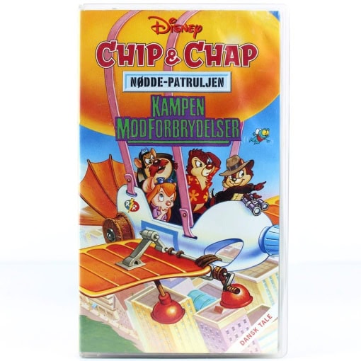Chip & Chap: Nøddepatruljen - Kampen mod forbrydelser (VHS)