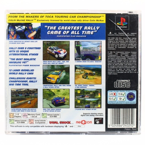 Colin McRae Rally (PS1) - Image 2
