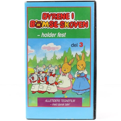 Dyrene i Bamseskoven holder fest - del 3 (VHS)