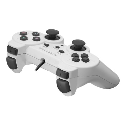 Esperanza WARRIOR Gamepad med kabel - Hvid (PS3/PC) - Image 2