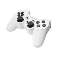 Esperanza WARRIOR Gamepad med kabel - Hvid (PS3/PC)