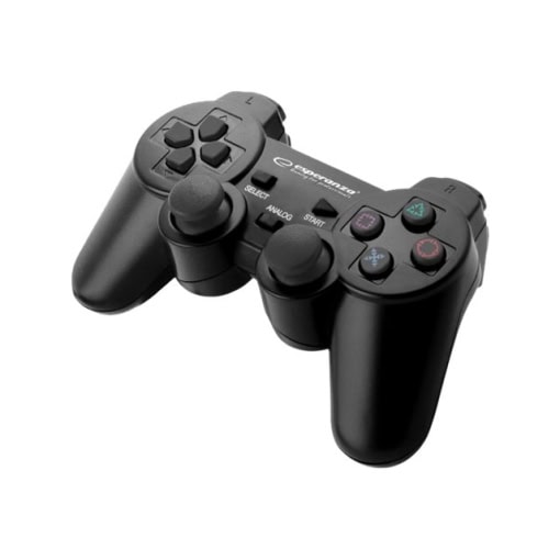 Esperanza TROOPER Gamepad - Sort (PS3/PC)