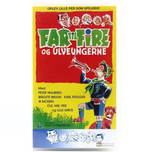 Far til fire og ulveungerne (VHS) - Image 2