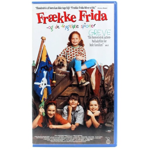 Frække Frida og de frygtløse spioner (VHS)