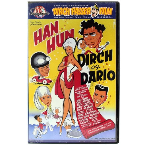 Han, hun, Dirch og Dario (VHS)