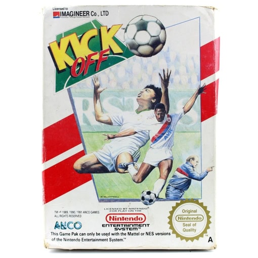 Kick Off (Nintendo NES, Boxed, PAL-A/UKV)