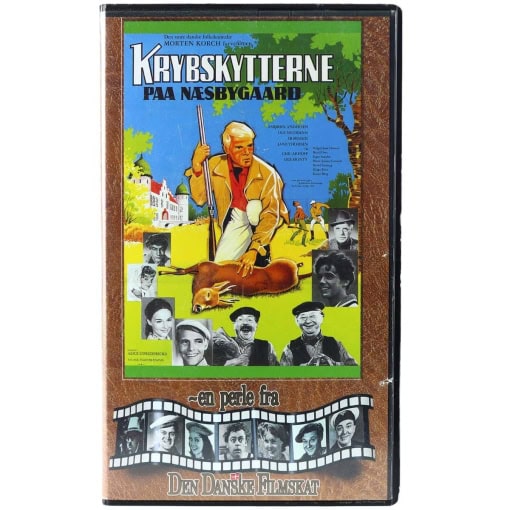 Krybskytterne på Næsbygaard (VHS)