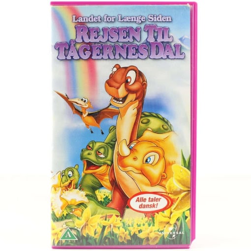Landet for længe siden 4: Rejsen til Tågernes Dal (VHS)