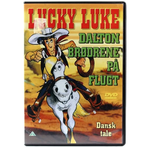 Lucky Luke - Dalton brødrene på flugt (DVD)