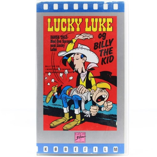 Lucky Luke og Billy the Kid (VHS)