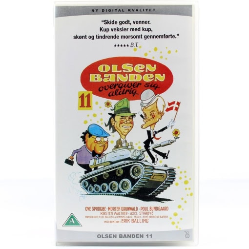 Olsen-banden overgiver sig aldrig (VHS)