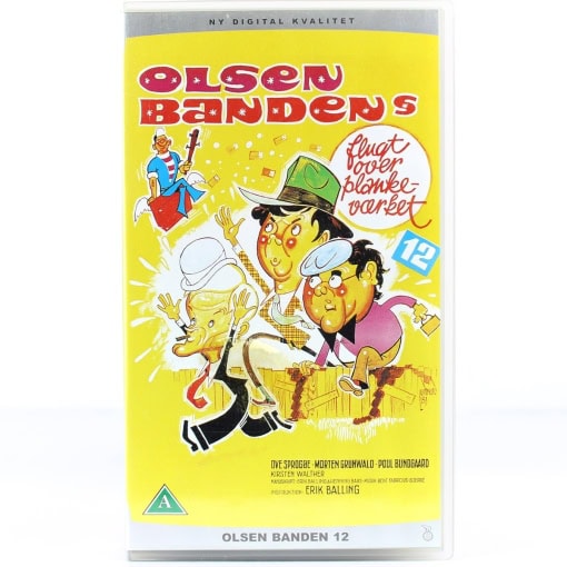 Olsen-bandens flugt over plankeværket (VHS)