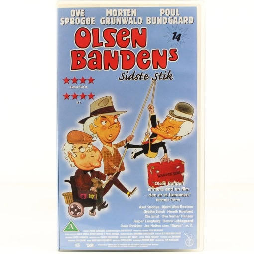 Olsen-bandens sidste stik (VHS)