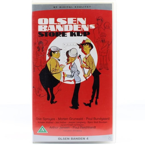 Olsen-bandens store kup (VHS)