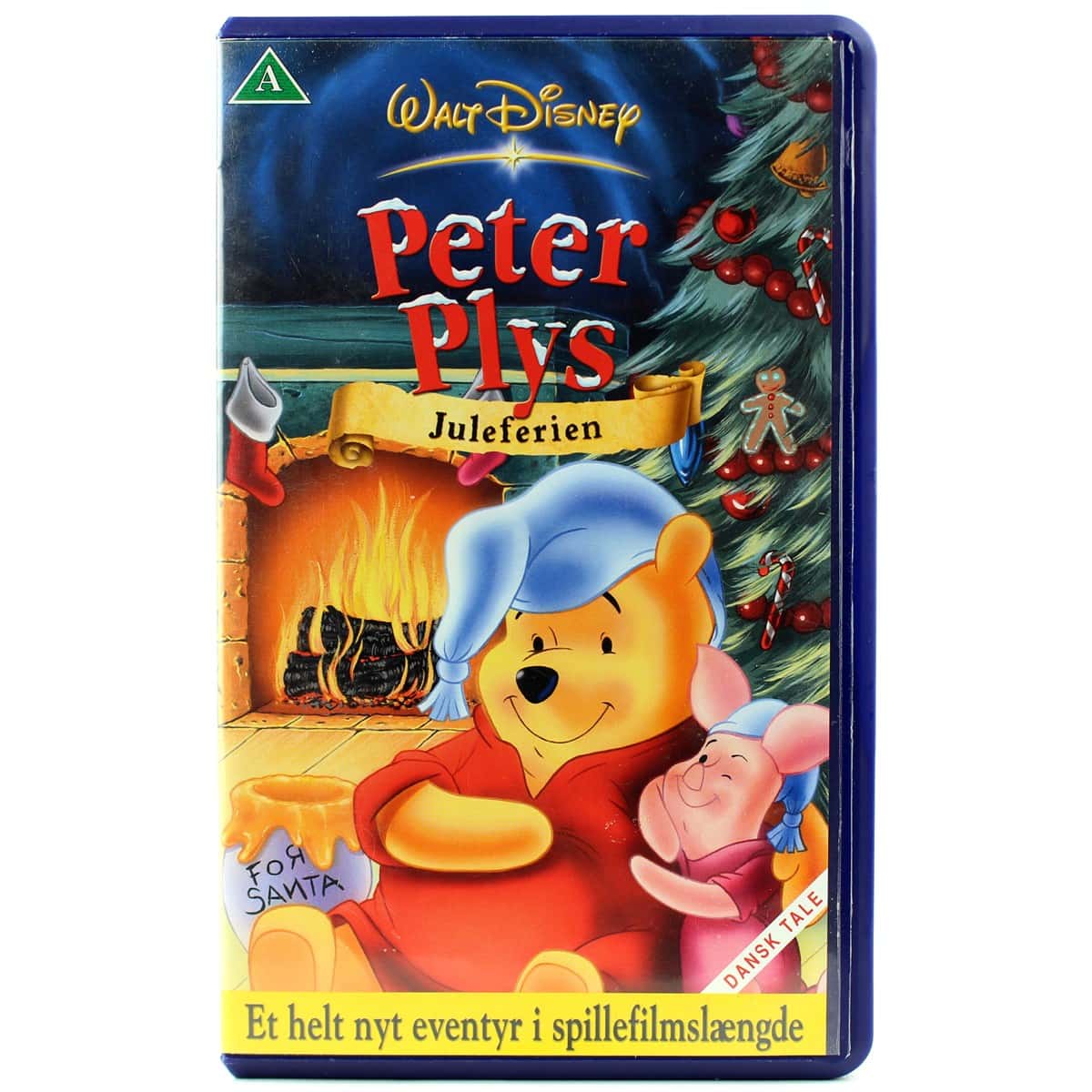 Peter Plys Juleferien Disney VHS WTS Retro K b Filmen Her