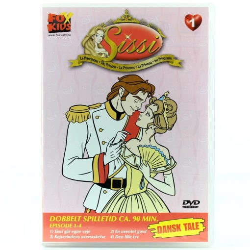 Prinsesse Sissi: Episode 1-4 (DVD)