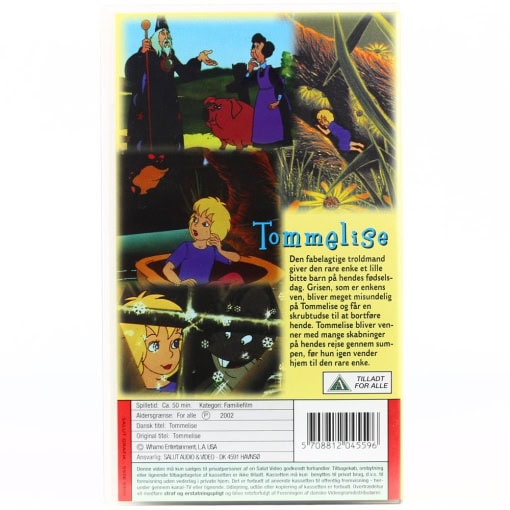 H.C. Andersen’s Filmfavoritter - Tommelise (VHS) - Image 2