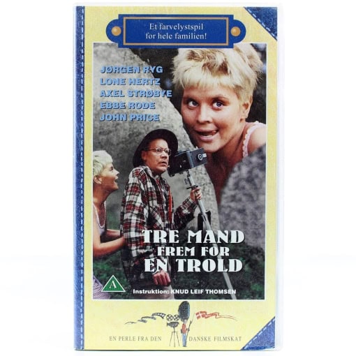 Tre mand frem for en trold (VHS)