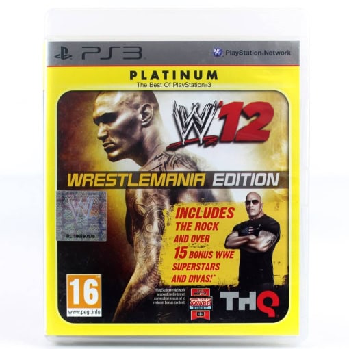 WWE '12 - Wrestlemania Edition (PS3)