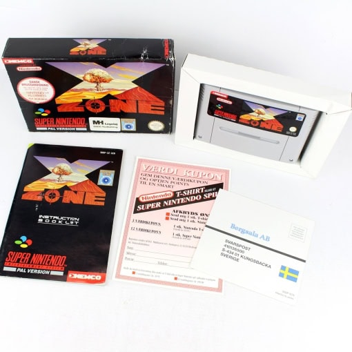 X-Zone (SNES - Boxed - SCN) - Image 8