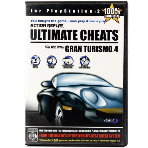 Action Replay – Ultimate Cheats Gran Turismo 4 (PS2)