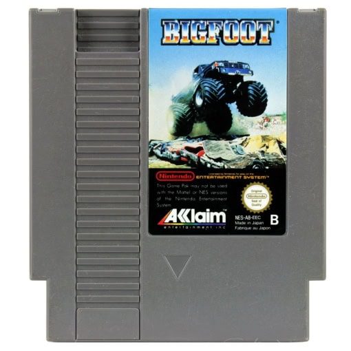 Bigfoot (Nintendo NES, PAL-B, EEC)