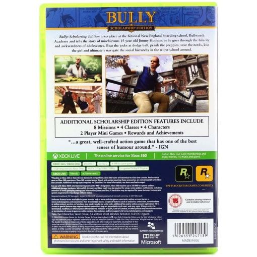 Bully: Scholarship Edition (Xbox 360 / One) - Billede 2