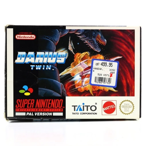 Darius Twin (SNES - Boxed - SCN)