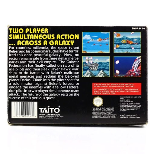 Darius Twin (SNES - Boxed - SCN) - Image 2
