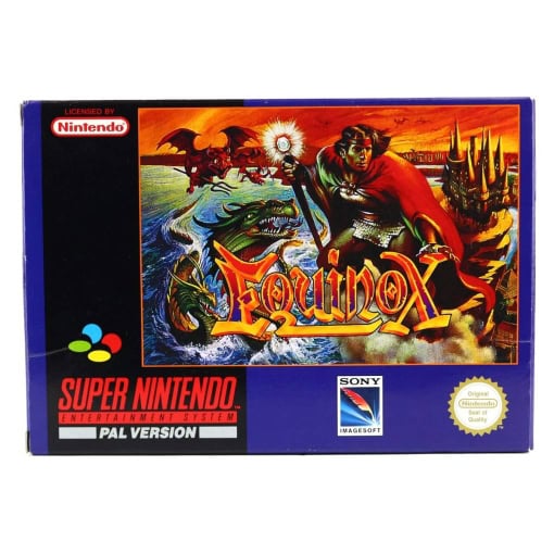 Equinox (SNES - Boxed)