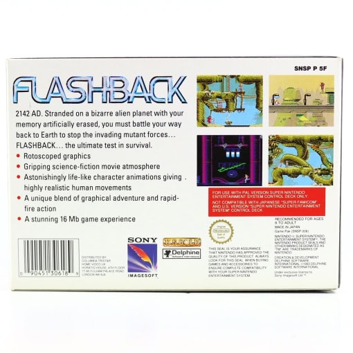 Flashback (SNES - Boxed) - Image 2