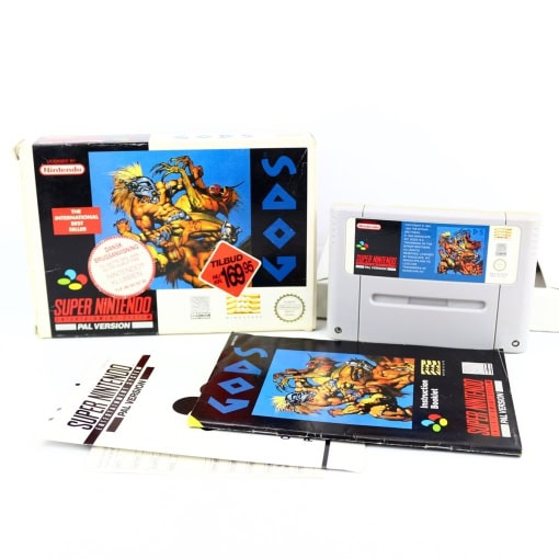Gods (SNES - Boxed - SCN) - Image 4