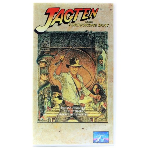 Indiana Jones - Jagten på den forsvundne skat (VHS)