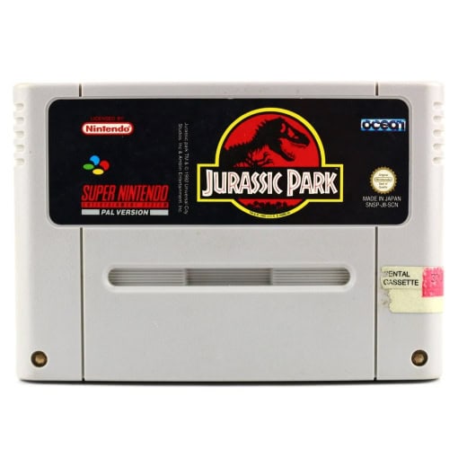 Jurassic Park (SNES – Yapon Rental Cassette)