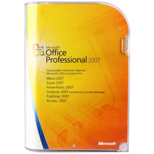Microsoft Office 2007 Professional - Dansk
