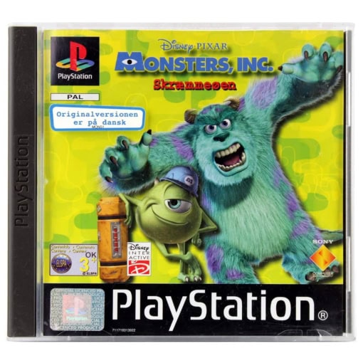 Disney/Pixar Monsters, Inc. Skræmmeøen (PS1)